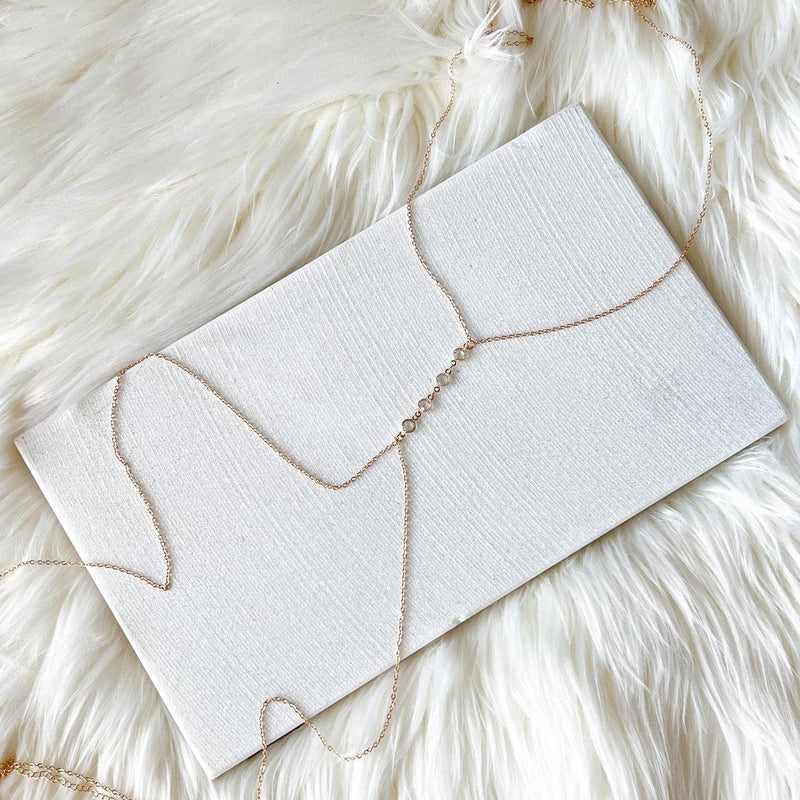 Morning Dew Body Chain-Body Jewelry-The Songbird Collection