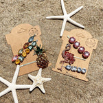 Pink Flamingo Glitz Hair Pin Set - 10 LEFT - The Songbird Collection 