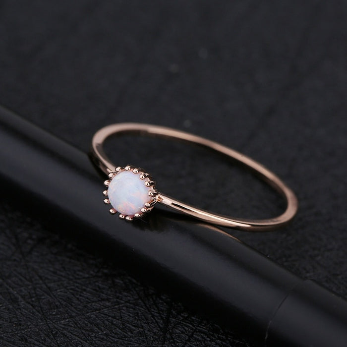 Cora Opal Ring - The Songbird Collection 
