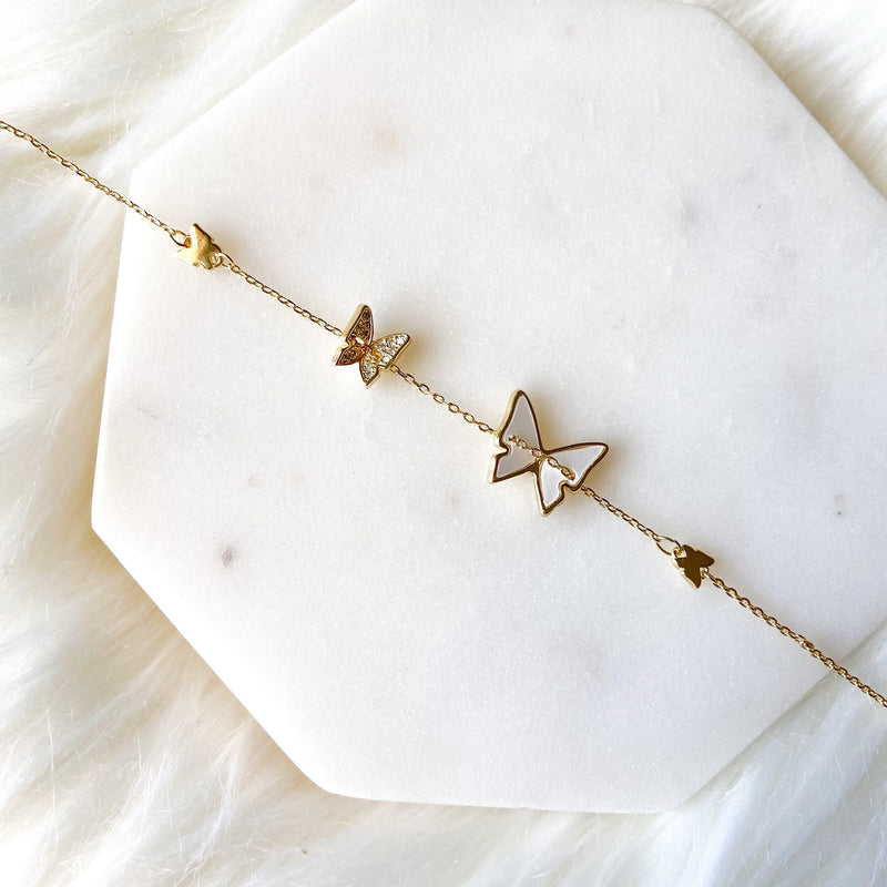 Chrysalis Butterfly Bracelet-Bracelets-The Songbird Collection