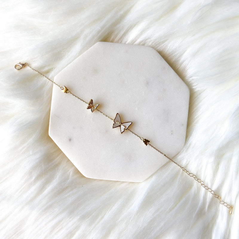 Chrysalis Butterfly Bracelet-Bracelets-The Songbird Collection