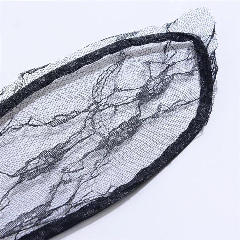 🐰 Black Lace Bunny Ear Headband - 4 Choices! LOW STOCK!! - The Songbird Collection 