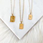 The Songbird Collection - Moonlight Starlight Signet Pendant Necklace