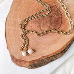 Anais Freshwater Pearl Necklace-Necklaces-The Songbird Collection