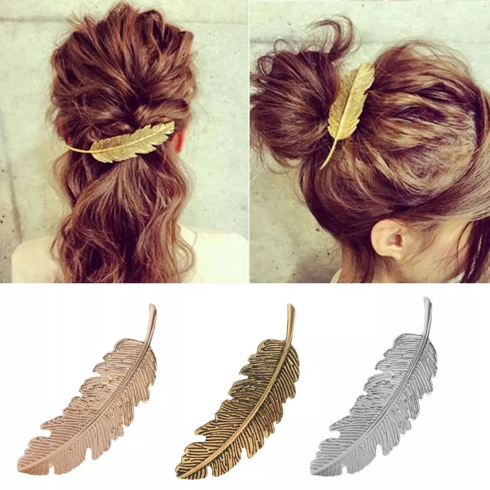 Leaf Hair Clip - LOW STOCK - The Songbird Collection 