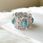 Toria Turquoise Bracelet - The Songbird Collection 