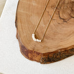 Amerie Pearl Seed Beads Necklace - NOW IN SILVER TOO!