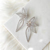 Lorelei Floral Statement Earrings-Earrings-The Songbird Collection