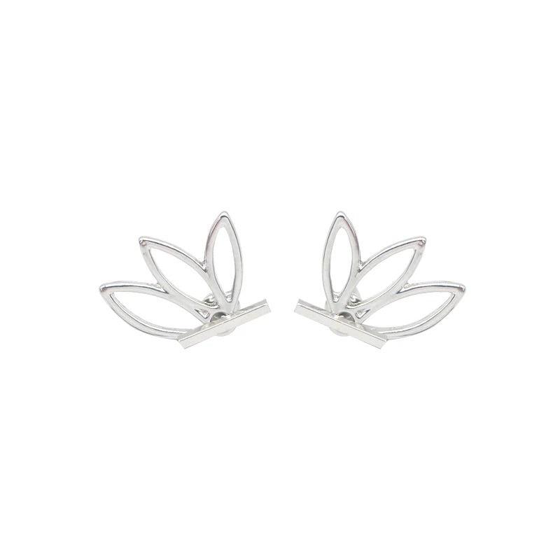 Flower Back Ear Jacket Earrings - Now In 4 Colors! LOW STOCK! - The Songbird Collection 