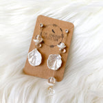 Sea Shore Breeze Asymmetric Earrings - The Songbird Collection 