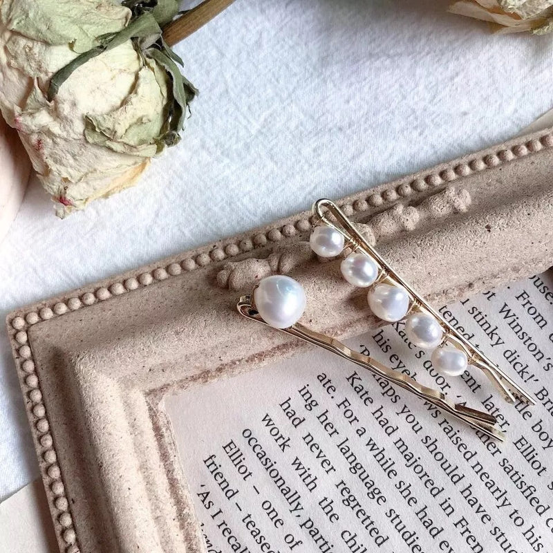 Handmade Freshwater Pearl Hair Pins - LOW STOCK! - The Songbird Collection 