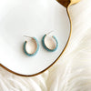 Stella Oblong Rhinestone Studded Earrings - LAST CHANCE / FINAL SALE-Earrings-The Songbird Collection