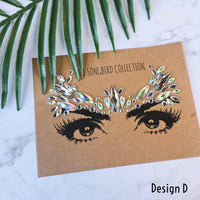 Face + Body Jewels -  16 Designs LOW STOCK! - The Songbird Collection 