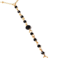 Midnight Kisses Black Beads Body Chain - The Songbird Collection 