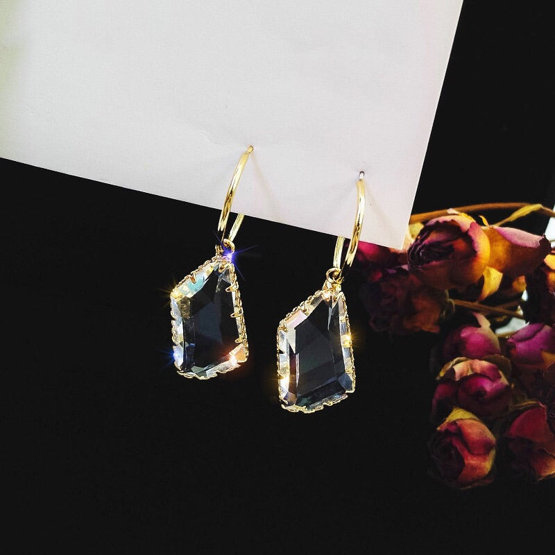 Karly Glass Gem Earrings - 6 LEFT! - The Songbird Collection 