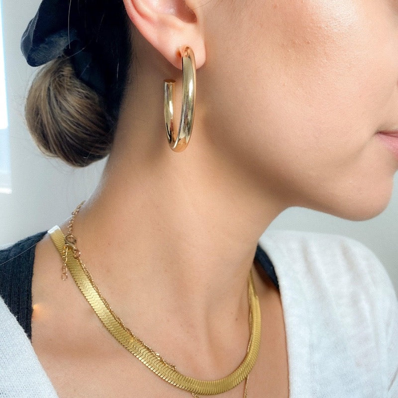 Mischa Hoop Earrings