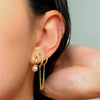 Amara Mini Pearl Huggies-Earrings-The Songbird Collection