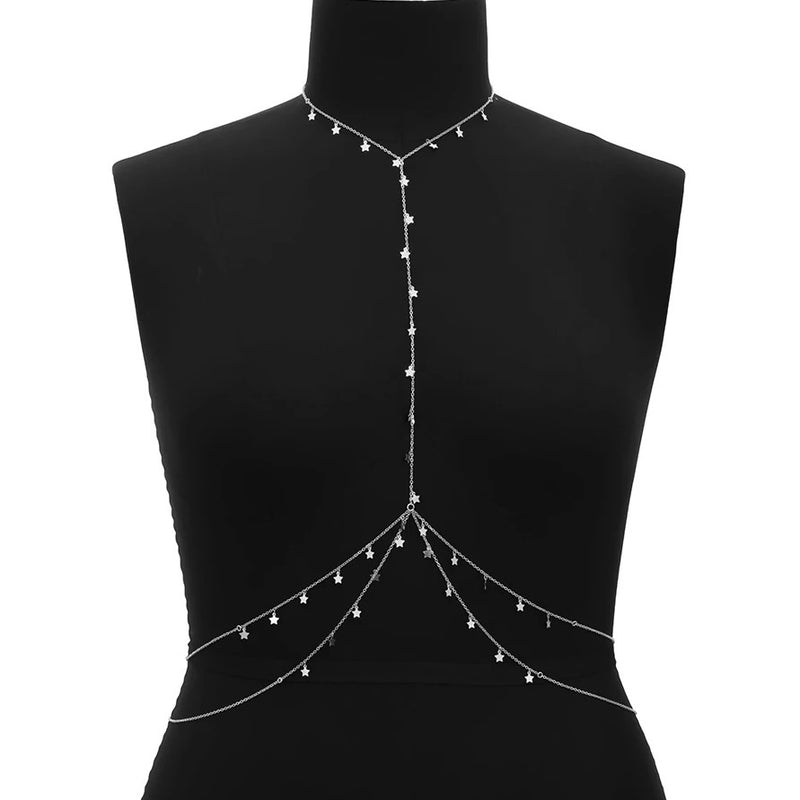 Stardust Body Chain-Body Jewelry-The Songbird Collection