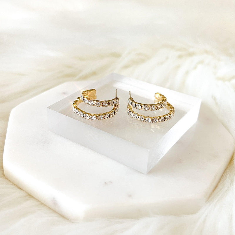 Ramira Hoop Earrings-Earrings-The Songbird Collection