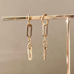 Chelsea Chain Link Earrings-Earrings-The Songbird Collection