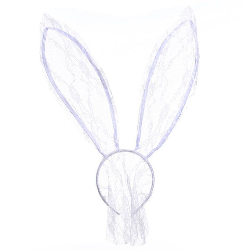 🐰 Black Lace Bunny Ear Headband - 4 Choices! LOW STOCK!! - The Songbird Collection 