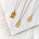 The Songbird Collection - Moonlight Starlight Signet Pendant Necklace
