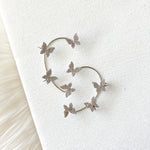 Butterfly Ear Wrap-Earrings-The Songbird Collection
