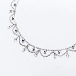Silver Ball Sterling Silver Choker -RESTOCKED! - The Songbird Collection 