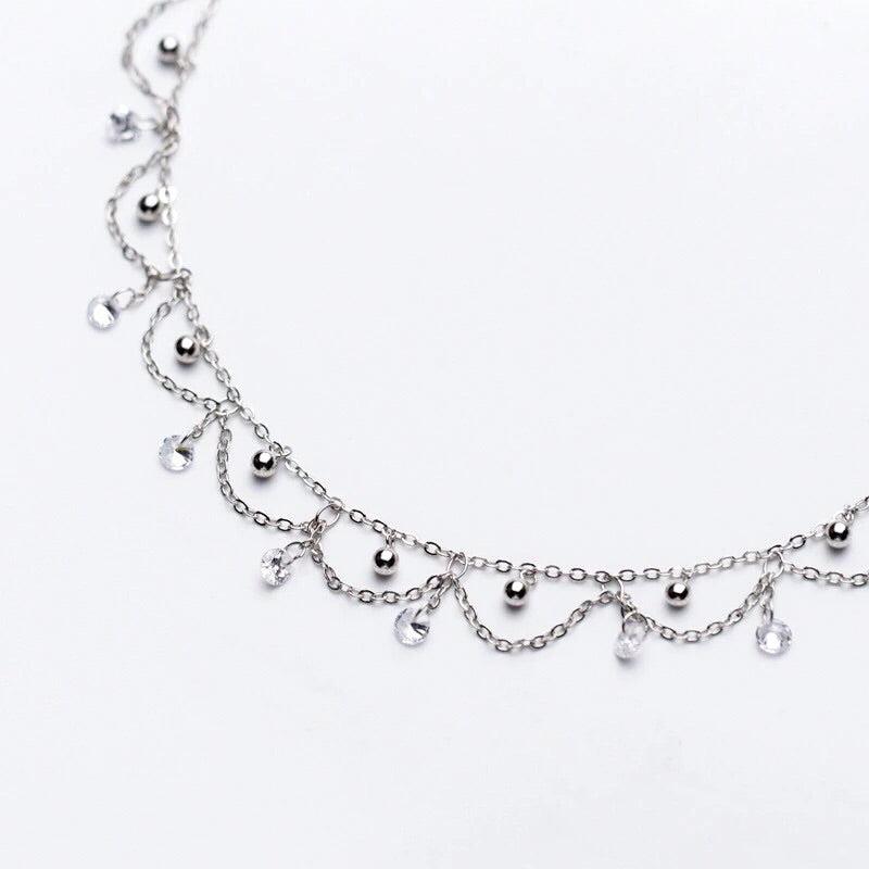 Silver Ball Sterling Silver Choker -RESTOCKED! - The Songbird Collection 