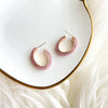 Stella Oblong Rhinestone Studded Earrings - LAST CHANCE / FINAL SALE-Earrings-The Songbird Collection