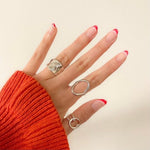 Circle of Karma Ring - 925 Sterling Silver-Rings-The Songbird Collection
