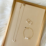 Amerie Pearl Seed Beads Necklace - NOW IN SILVER TOO!