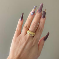 Checkmate Chunky Ring-Rings-The Songbird Collection