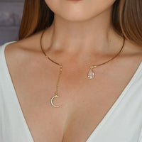 Crescent Moon Open Choker - 17 LEFT! - The Songbird Collection 