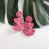 Bellini Raffia Statement Earrings - 10 Colors LOW STOCK! - The Songbird Collection 