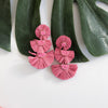 Bellini Raffia Statement Earrings - 10 Colors LOW STOCK! - The Songbird Collection 