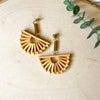 Costa Rica Wooden Statement Earrings - 7 LEFT - The Songbird Collection 