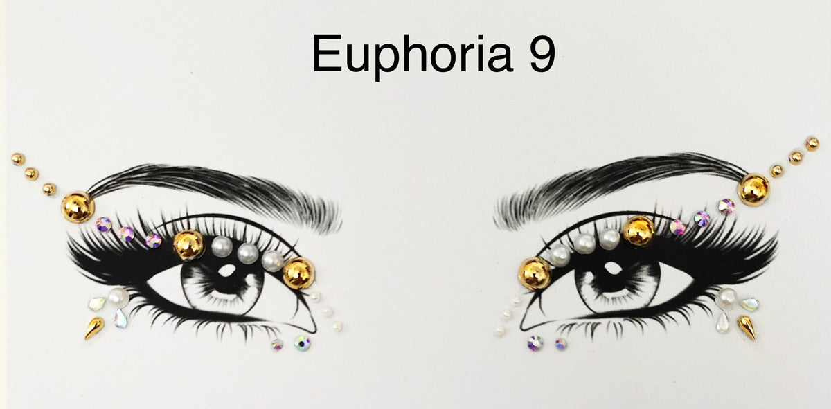 Euphoria Eye Jewels - 11 Designs-Body Jewelry-The Songbird Collection