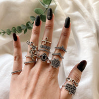 Black Ring Sets - Choose from 3 Sets! - The Songbird Collection 