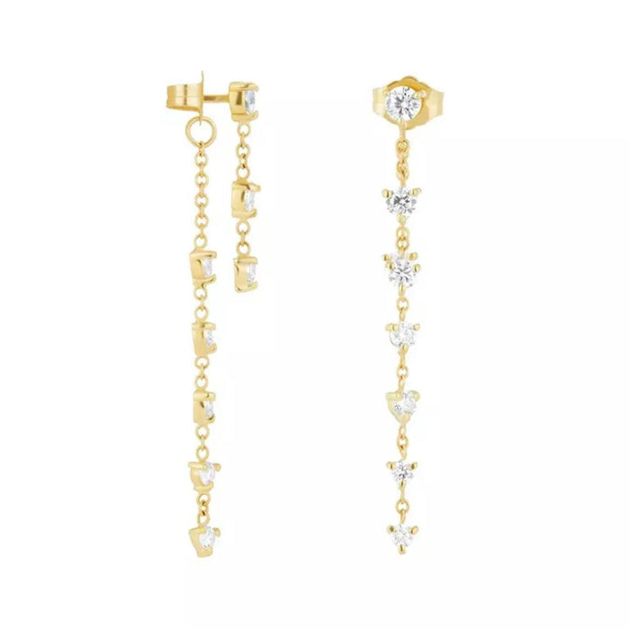 Anika Ear Jacket Earrings-Earrings-The Songbird Collection