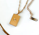 North Star Signet Necklace-Necklaces-The Songbird Collection