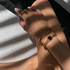 Nadia Chunky Chain Bracelet-Bracelets-The Songbird Collection