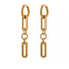 Chelsea Chain Link Earrings-Earrings-The Songbird Collection