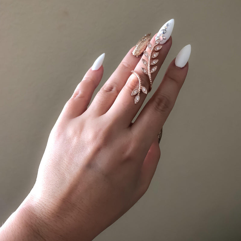 Cascading Leaves Ring - LOW STOCK! - The Songbird Collection 