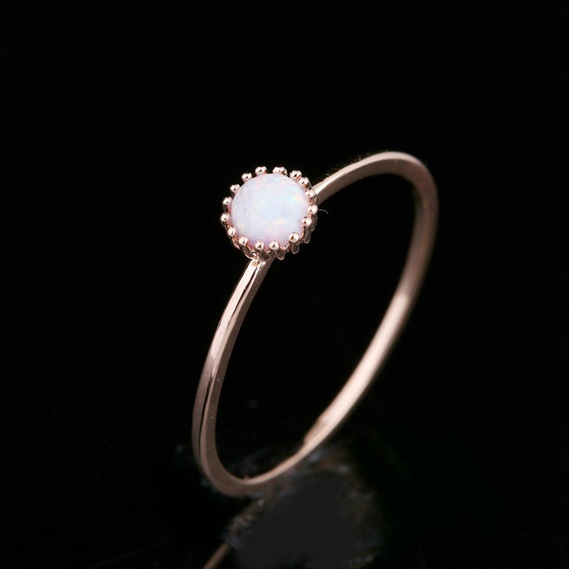 Cora Opal Ring - The Songbird Collection 