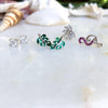 Paradise 6 Piece Earrings Set - 2 Styles with 925 Sterling Silver Needles - The Songbird Collection 