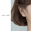 Amelie Ear Pins - 925 Sterling Silver-Earrings-The Songbird Collection