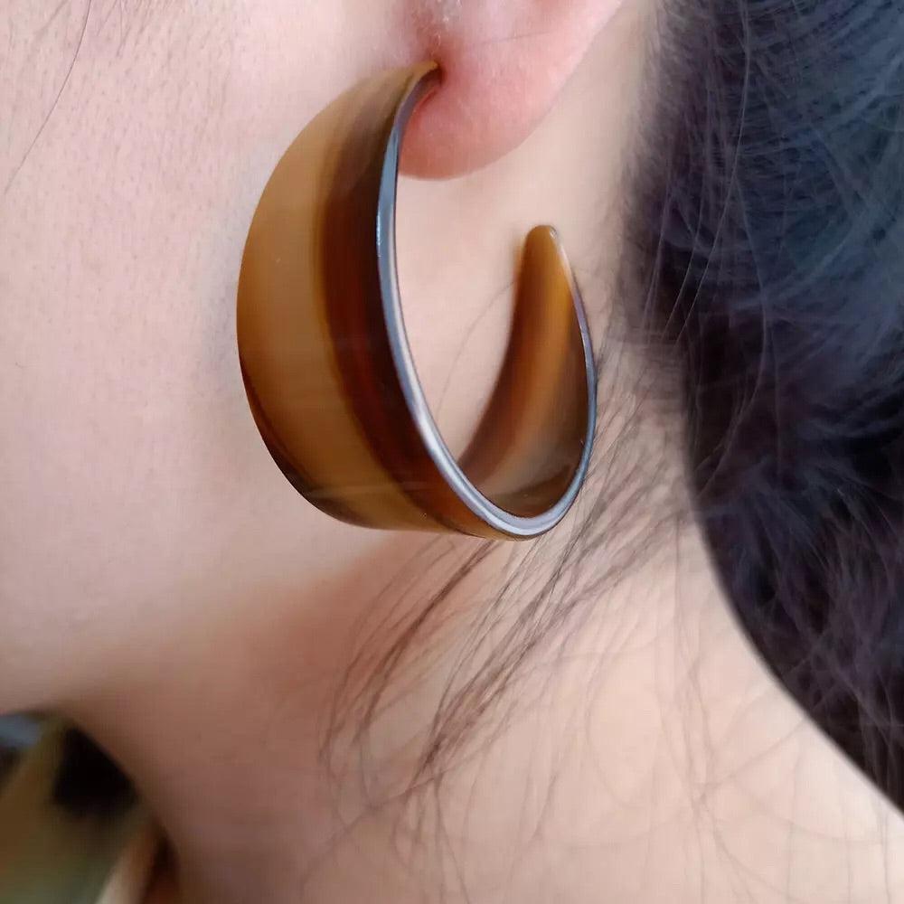 South Beach Hoop Earrings - The Songbird Collection 