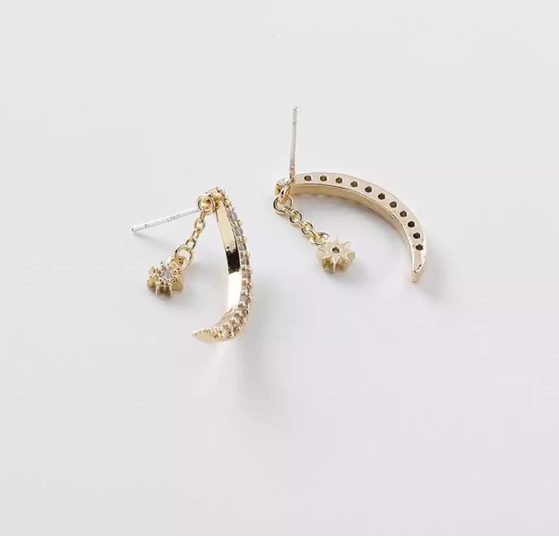 Lunera Point Earrings - LOW STOCK! - The Songbird Collection 