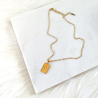 North Star Signet Necklace-Necklaces-The Songbird Collection